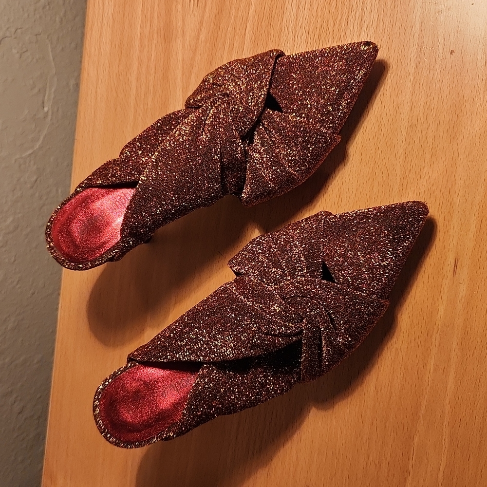 Jeffrey Campbell Deany mules size 6